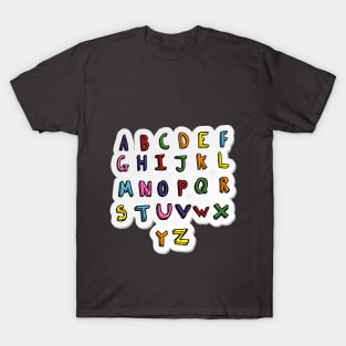 Alphabet Shirt T-Shirt